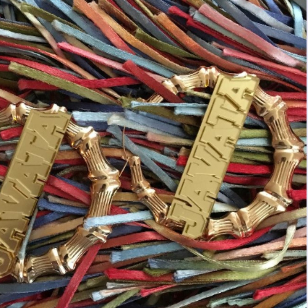 Custom, Personalized Name Earrings View 3